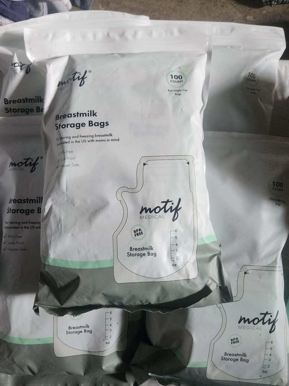 Motif Breastmilk Storage Bags Lot